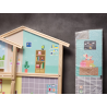 HAPE drewniany domek dla lalek, Model E3405 , meble