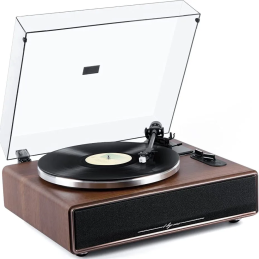 Gramofon 1 BY ONE H009 Bluetooth Głośniki AT3600L 33/45 RPM