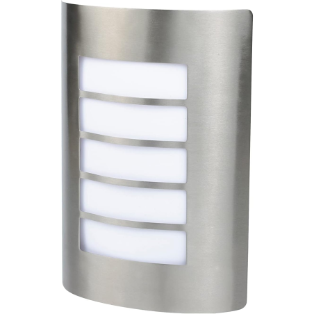 Panel oświetlenia zewnętrznego, lampa lampka ogrodowa, stal nierdzewna