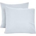 Poszewki na poduszki Chambray, 2 szt., 65 x 65 cm Denim Wash, szary