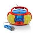 Karcher RR 5026 Boombox CD Radio z mikrofonem USB FM dziecięce
