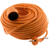 Przedłużacz ogrodowy 40m 16A H05VV-F 2x1,5mm² pomarańczowy – Zenitech