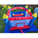 Dmuchany zamek Ballsea dla dzieci –trampolina, zjeżdżalnia, koszykówka, dmuchawa