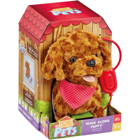 Pitter Patter Pets Piesek na smyczy zabawka