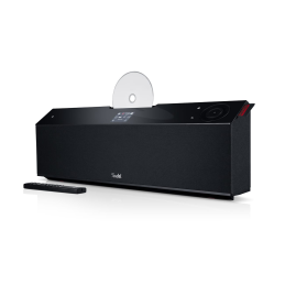 Teufel MUSICSTATION Czarny, Radio internetowe, DAB+, FM, CD, streaming