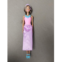 LALKA BARBIE księżniczka fioletowa sukienka HGR02