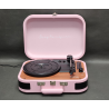 Gramofon PRIXTON VC600 Bluetooth, Radio, USB, Różowy