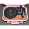 Gramofon PRIXTON VC600 Bluetooth, Radio, USB, Różowy