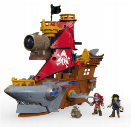 Fisher-Price IMAGINEXT statek piracki dla dzieci