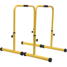 Regulowane drążki równoległe / poręcze treningowe do dipów, gimnastyka, kalistenika