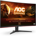 Monitor AOC C32G2ZE 31,5 FHD 240Hz 1ms Zakrzywiony gamingowy