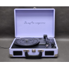 PRIXTON VC400 Fioletowy, gramofon, walizka