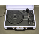 PRIXTON VC400 Fioletowy, gramofon, walizka