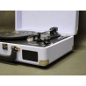 PRIXTON VC400 Fioletowy, gramofon, walizka