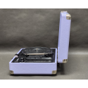 PRIXTON VC400 Fioletowy, gramofon, walizka