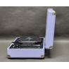 PRIXTON VC400 Fioletowy, gramofon, walizka