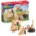 Schleich 42657 Mała świątynia dinozaurów, wyprawa