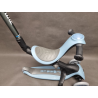 Globber Go Up Deluxe 3w1 - Hulajnoga Rozwojowa Ash Blue