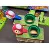 Tor Wyścigowy Hot Wheels Mario Kart – Mega Zestaw z Pojazdem Mario i Wieżą Zamku Peach