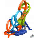 Zestaw Torów Hot Wheels Mega z 4 Pętlami i Strefą Kraks – Ekstremalne Wyścigi