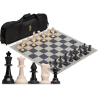 Szachy Turniejowe Magnetyczne FIDE - Przenośny Zestaw z Torbą Transportową