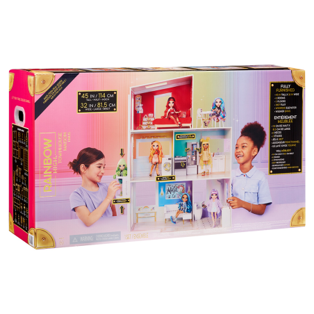 Luksusowy Domek dla Lalek Rainbow High Townhouse