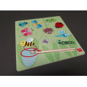 Puzzle drewniane GOULA magnetyczne owady 2+