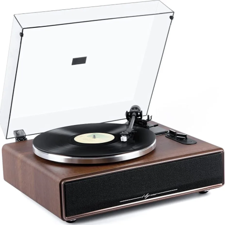 Gramofon 1 BY ONE H009 Bluetooth Głośniki AT3600L 33/45 RPM