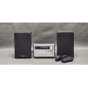 Panasonic SC-PM250 EG-K Miniwieża – Bluetooth, CD, USB, FM, 20W