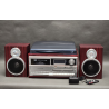 Trevi TT 1072 DAB – gramofon retro z CD, MP3, USB, SD, Bluetooth, radio DAB+ FM, 25W