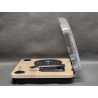 Gramofon PRIXTON Marconi, Bluetooth, USB, Radio, pokrywa - ryski