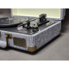 Gramofon PRIXTON VC400 walizka, Bluetooth, Radio, USB, MicroSD, Szary