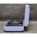 Gramofon PRIXTON VC400 walizka, Bluetooth, Radio, USB, MicroSD, Fioletowy