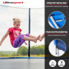 Trampolina Ultrasport Ø183 cm z siatką, mata UV, max 100 kg – bezpieczna zabawa