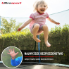 Trampolina Ultrasport Ø183 cm z siatką, mata UV, max 100 kg – bezpieczna zabawa