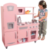 KidKraft Vintage Pink 53179 – drewniana kuchnia do zabawy dla dzieci, różowa