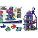 PJ Masks Pidżamersi Duża Baza Siedziba z torem i samochodami