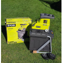 Rozdrabniacz ogrodowy do gałęzi Ryobi RSH3045U 3000W 55L – cichy bębnowy