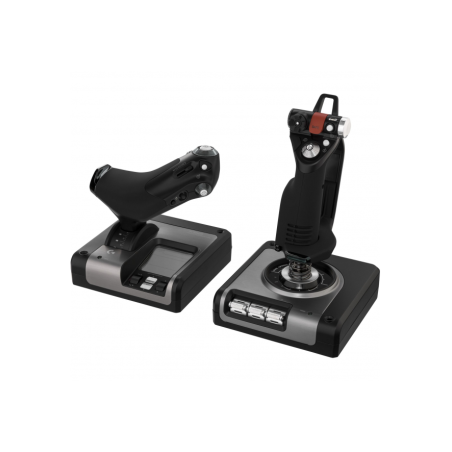 Logitech X52 Pro HOTAS – joystick + przepustnica, LCD, PC, symulatory lotu