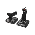 Logitech X52 Pro HOTAS – joystick + przepustnica, LCD, PC, symulatory lotu