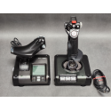 Logitech X52 Pro HOTAS – joystick + przepustnica, LCD, PC, symulatory lotu