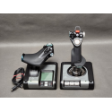 Logitech X52 Pro HOTAS – joystick + przepustnica, LCD, PC, symulatory lotu