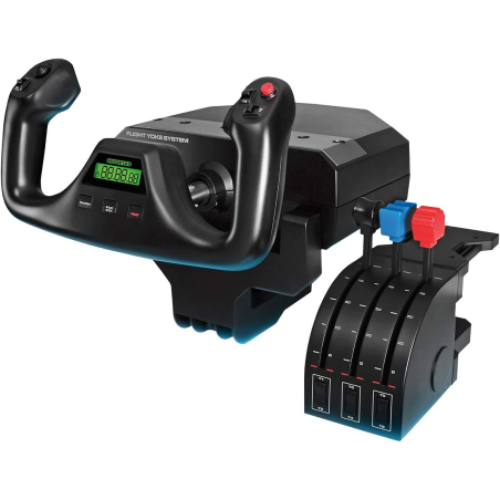 Logitech G Saitek Pro Flight Yoke System – wolant + przepustnica, PC, USB