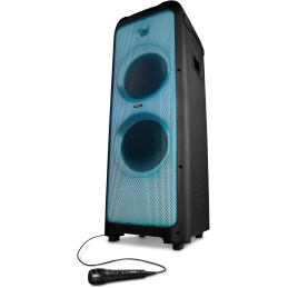 MEDION X61200 – głośnik 160 W, mikrofon, karaoke, DJ pad, LED, Bluetooth, TWS