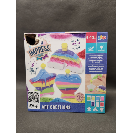 ADDO zestaw piasek artystyczny, dekoracja z piasku