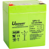 U-Power AGM 12V 5Ah – hermetyczny akumulator Faston F2 6,3 mm Bateria