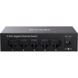 Switch Tenda TEG1005D V4 – 5x Gigabit Ethernet, 10 Gb/s, desktop