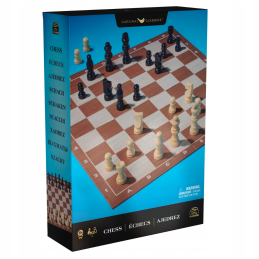 SPIN GRA SZACHY KLASYCZNE DREWNIANE