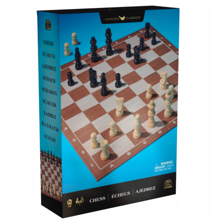 SPIN GRA SZACHY KLASYCZNE DREWNIANE