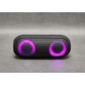Głośnik wodoodporny NOTABRICK Vi efekty świetlne, 30W CZARNY